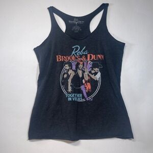 Reba Brooks & Dunn Together In Vegas Tank Top Racerback Country Music‎ Concert L